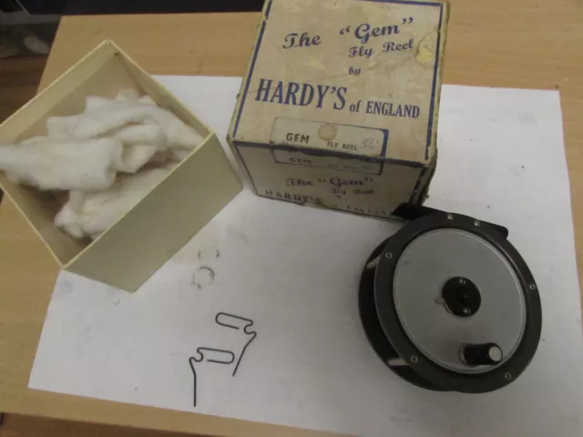 A1 EXCELLENT VINTAGE hardy alnwick GEM 3.25 trout fly fishing reel + box  etc £129.99 - PicClick UK