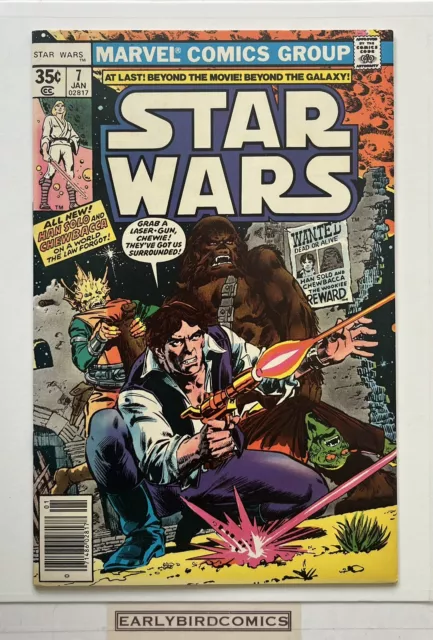 Star Wars #7 Vol.1 Marvel Comics (1977) Cents Copy