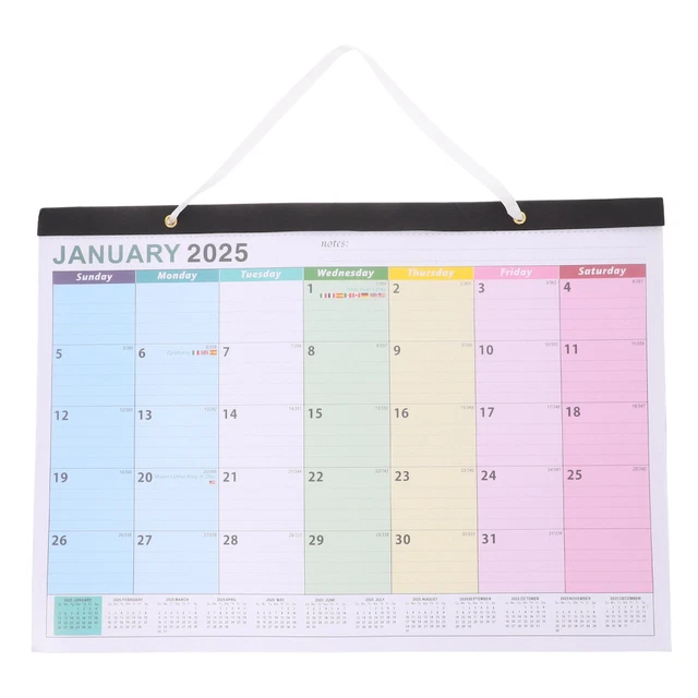 2025 WALL CALENDARS Yearly Planner 20252026 20242025 Office Dating £