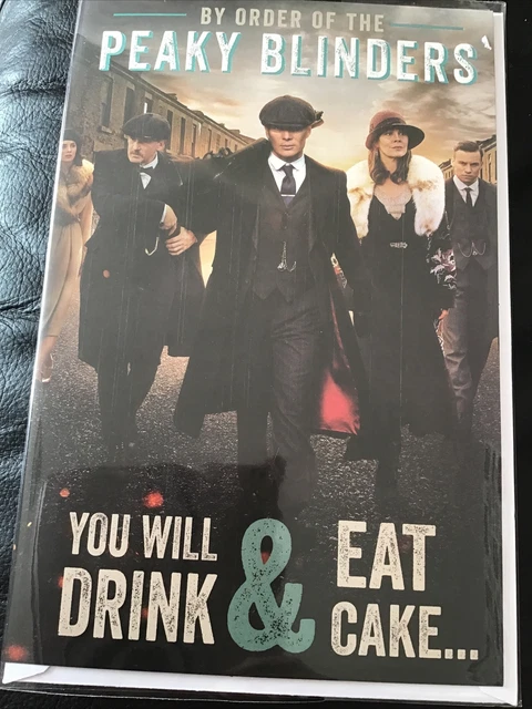 PEAKY BLINDERS Birthday Card £3.74 - PicClick UK