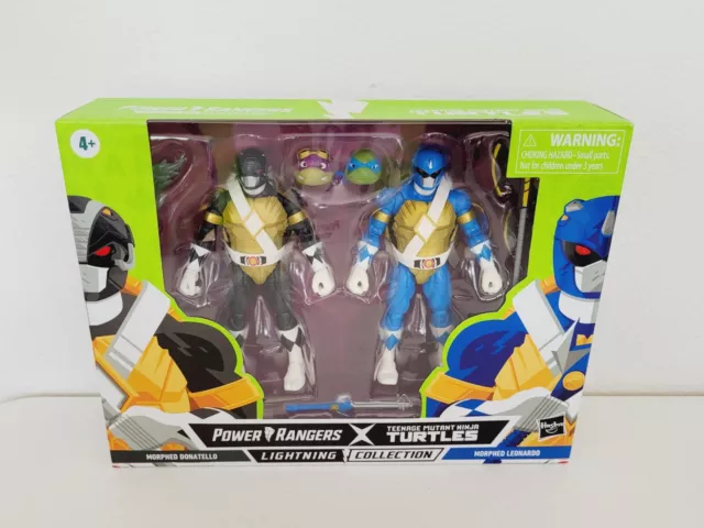Power Rangers X TMNT Lightning Collection Morphed Donatello & Leonardo 2-Pack