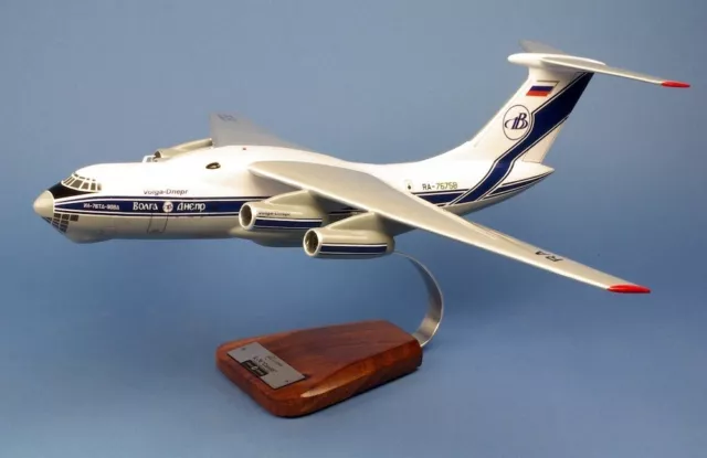 VOLGA-DNEPR AIRLINES IIYUSHIN IL-76 Scale 1:200 Airplane