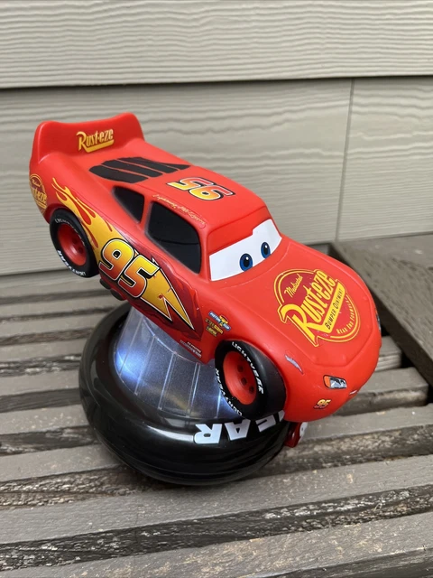 DISNEY PIXAR CARS Night light Lamp 95 LIGHTNING MCQUEEN Working