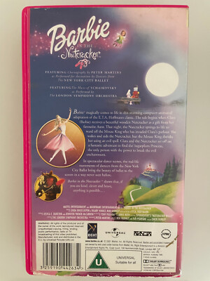 BARBIE NUTCRACKER - Childrens VHS Video 2001 £5.99 - PicClick UK