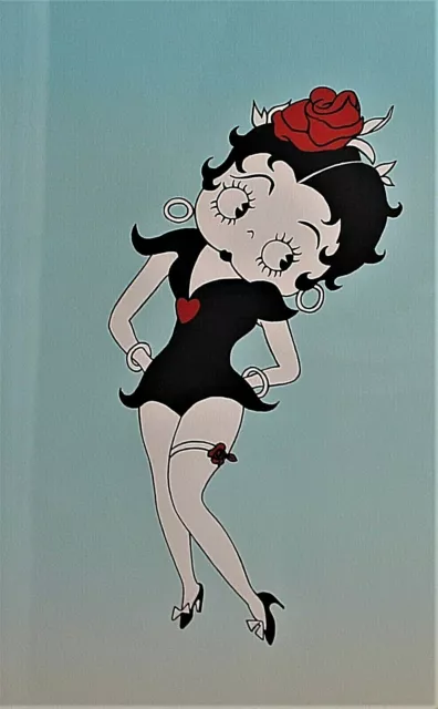 Boop Boopie Doo, Betty Boop Ltd. Ed. Litho, S/N with Label, (s) Grim, Framed 3