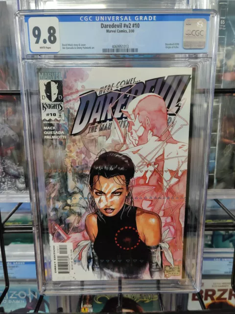 Daredevil #10 (2000) - Cgc Grade 9.8 - 1St Echo Cover Appearance & Origin Story!