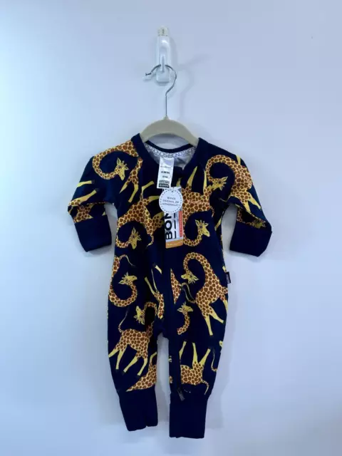 000 (0-3Months) Bonds Blue Giraffe Wondersuit BNWT Baby Toddler