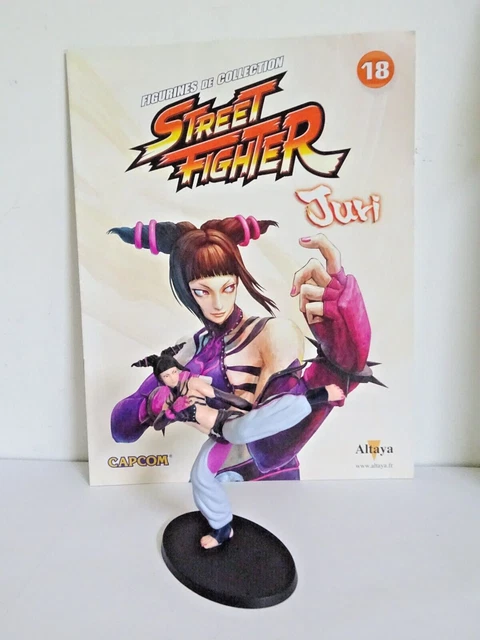 FIGURINE STREET FIGHTER - Collection Altaya avec livret - n°18 Juri EUR ...