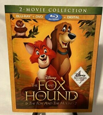 The Fox And The Hound 2-Movie Collection [Blu-ray+DVD+Digital] Movie Club Exc