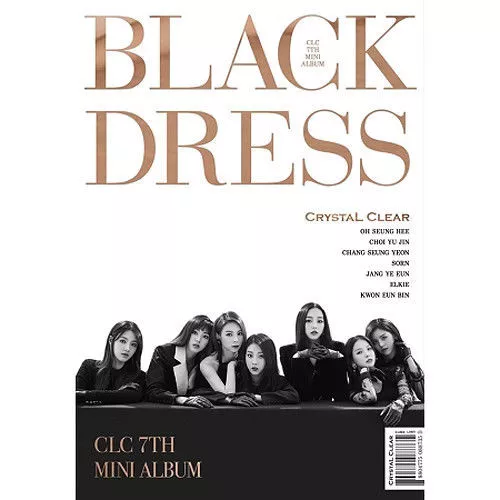 CLC [BLACK DRESS] 7th Mini Album CD+Photo Book+Post Card+Photo Card K-POP SEALED