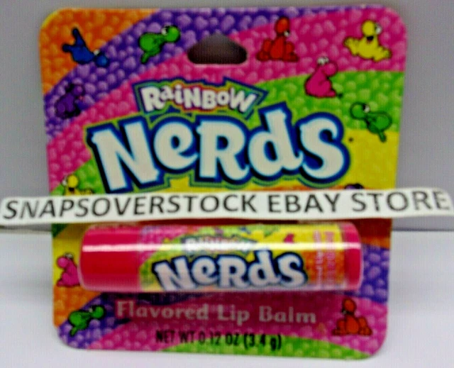 Rainbow Nerds Flavored Lip Balm 0.12 Oz. Brand New, Free Shipping