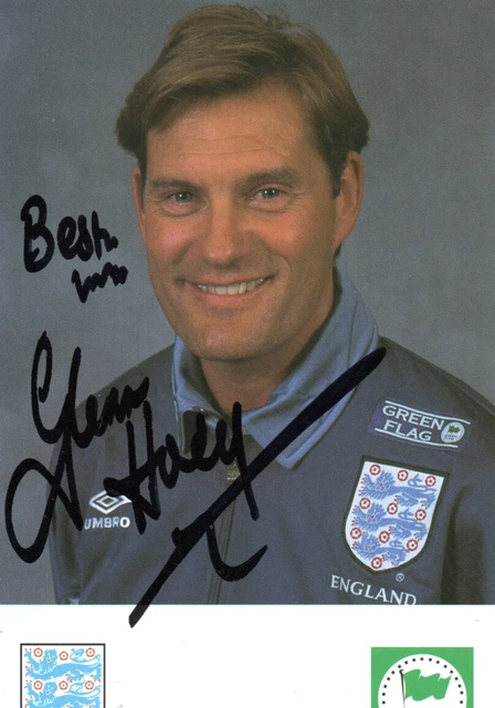 Autogramm - Glenn Hoddle (England)