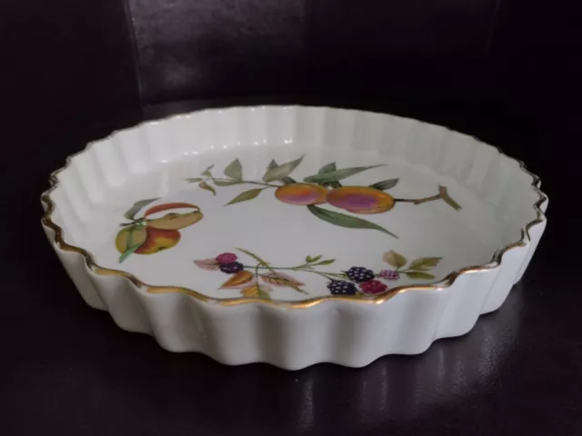 Royal Worcester Evesham Flan Dish