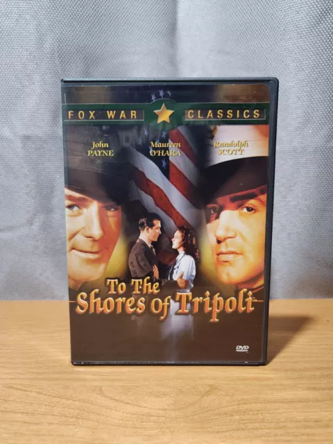 TO THE SHORES OF TRIPOLI (1942) DVD John Payne, Maureen O'Hara, Randolph Scott