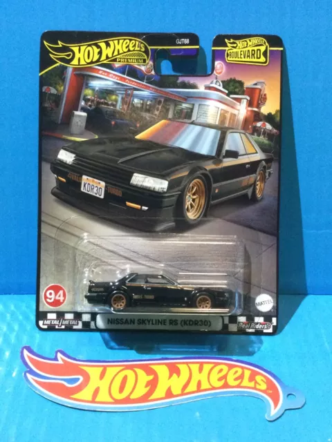 2024 Hot Wheels Boulevard 1#94 82 Nissan Skyline Rs Kdr30 R30 Black Jdm Turbo