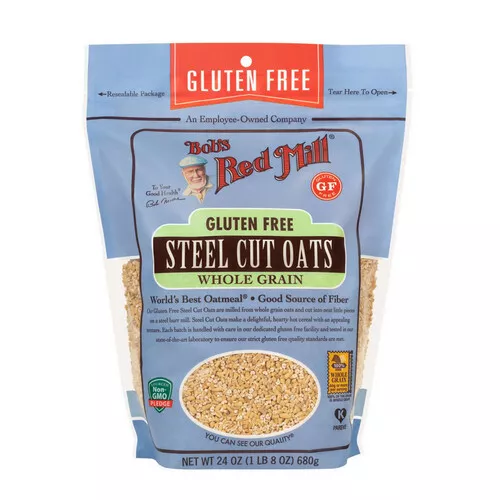 Steel Cut Oats Gluten Free 24 Oz By Bobs Red Mill