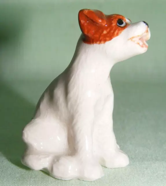 Klima Miniature Porcelain Animal Figure Jack Russell Terrier Sitting K485