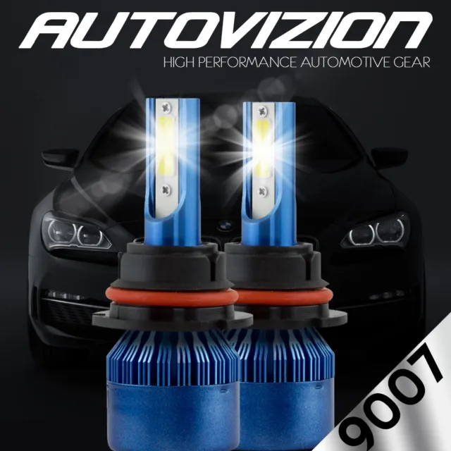 9007 HB5 CREE LED Headlight Conversion Kit Bulbs 488W 48800LM Lamp Hi/Lo 6000K