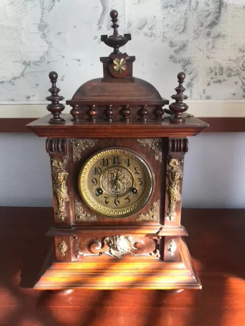 Antique German Mantle Clock