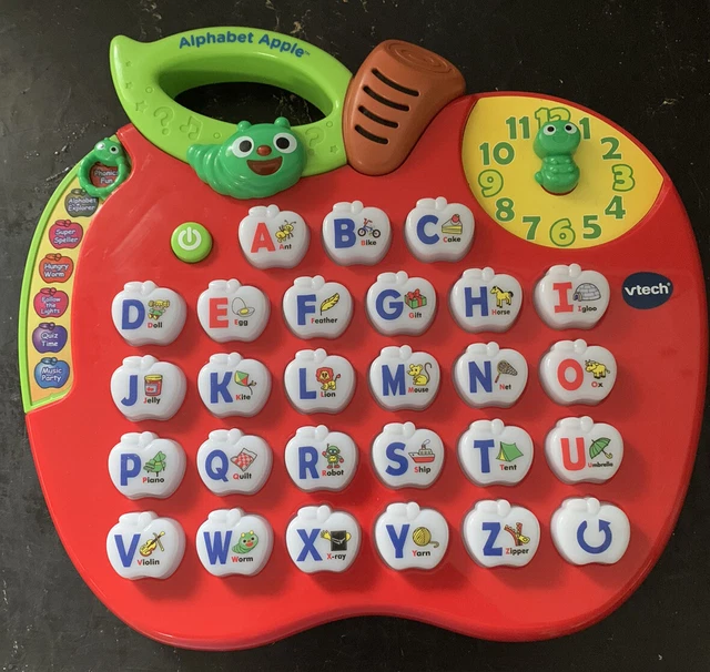 VTECH ALPHABET APPLE Learning Letters Educational Toy Letter Sounds Vtech alphabet apple learning letters educational toy letter sounds