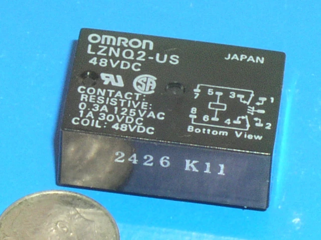 G7Z-4A-11Z DC12 | Relé Sin Enclavamiento Omron G7Z De 4 Polos, 4PST-NA, Bobina 12V Dc, 40A - Foto 3