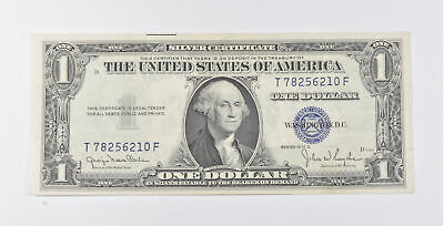 Crisp AU/Unc 1935-D Silver Certificate Blue Seal $1 Note *926