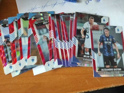 PANINI SCORE SERIE A 2021-22 RED LASER PARALLEL MANCOLISTA 