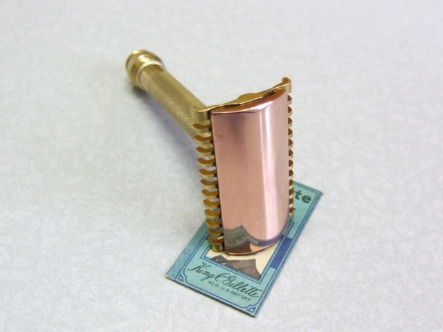 Vintage 1930'S Gillette Goodwill DE Safety Razor 5