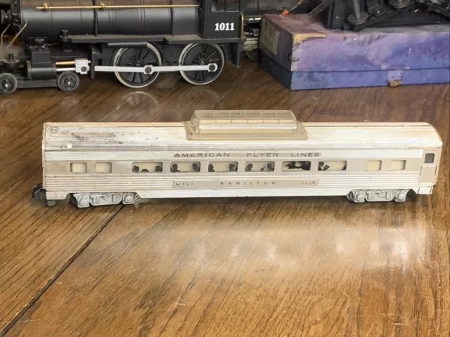 Vintage Post WW2 American Flyer S Gauge Trains #962 Passenger Car