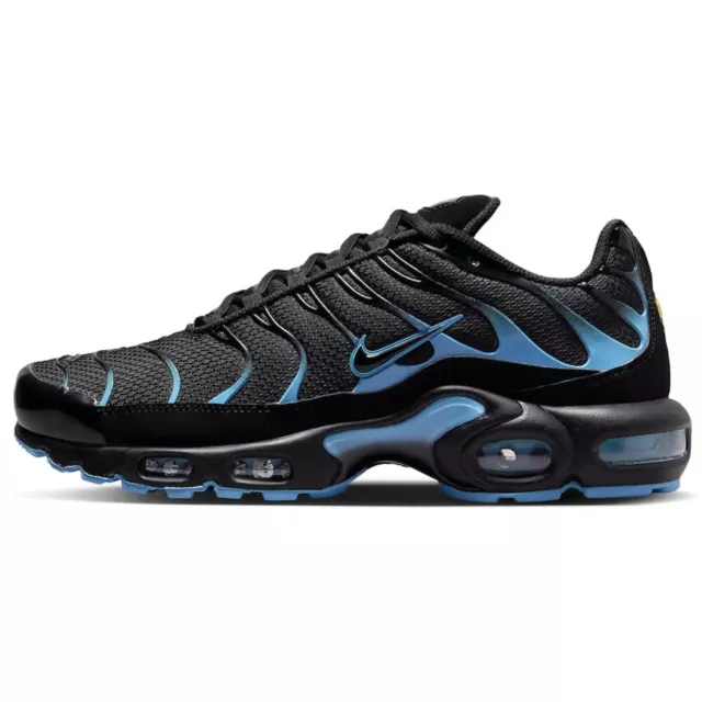 Nike TN Air Max Plus Requin Noir Chaussures Hommes Bleu Sport 42 43 44 45 46