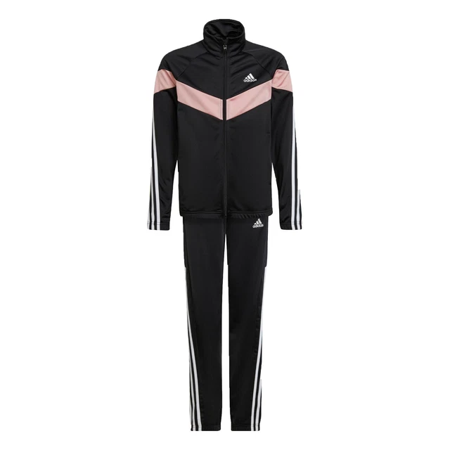 Tuta ginnastica ADIDAS Bambina - Ragazza col. Nero - Rosa - Bianco