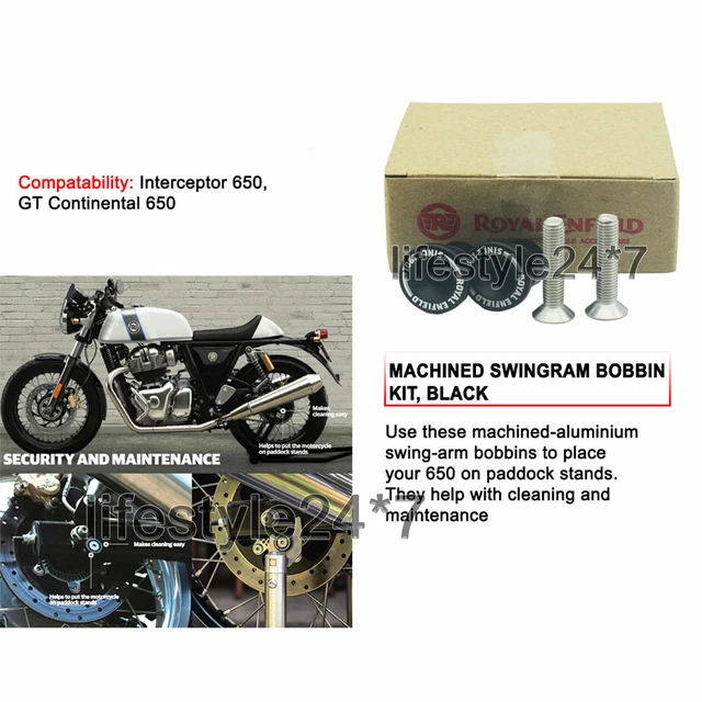 ROYAL ENFIELD SWINGARM Bobbin Kit For Interceptor 650 & Continental GT