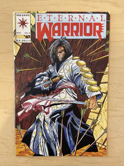 Eternal Warrior #4 1st Appearance of Bloodshot Acclaim/Valiant Comics 1992