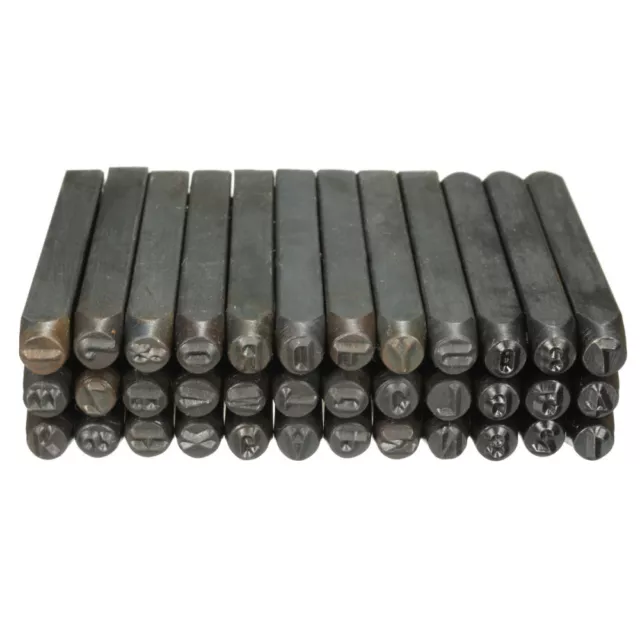 36 PCS STEEL Punch Tool Alphabet Numbers Punch Set Craft Stamp £23.25 ...
