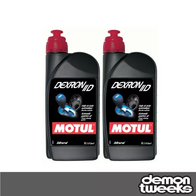 2 x Motul Dexron II-D Mineral Automatic Transmission / Power Steering Fluid - 2L