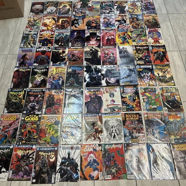 lot of 73 modern & vintage DC comics! batman, flash, superman, justice league