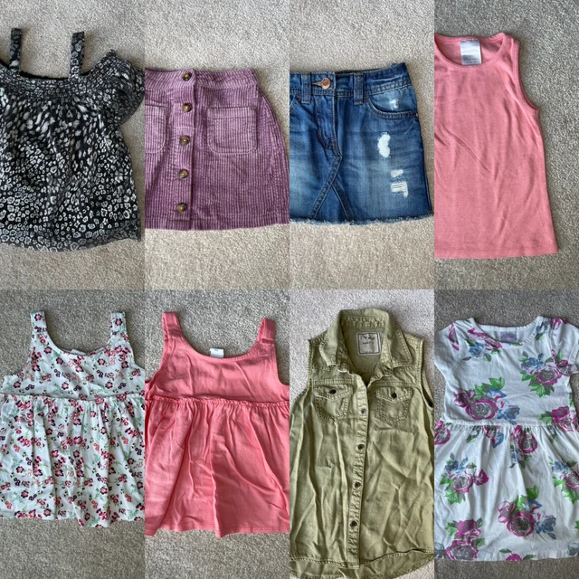 Girls Clothes Bundle x8 piece Age 3yrs GAP NEXT Skirts Dress Tops
