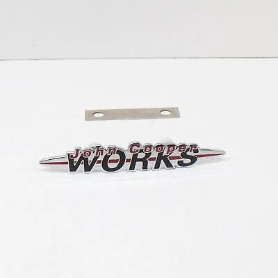 Mini Genuine Lettering GENUINE MINI COOPER R52 R53 Model designation lettering front ...