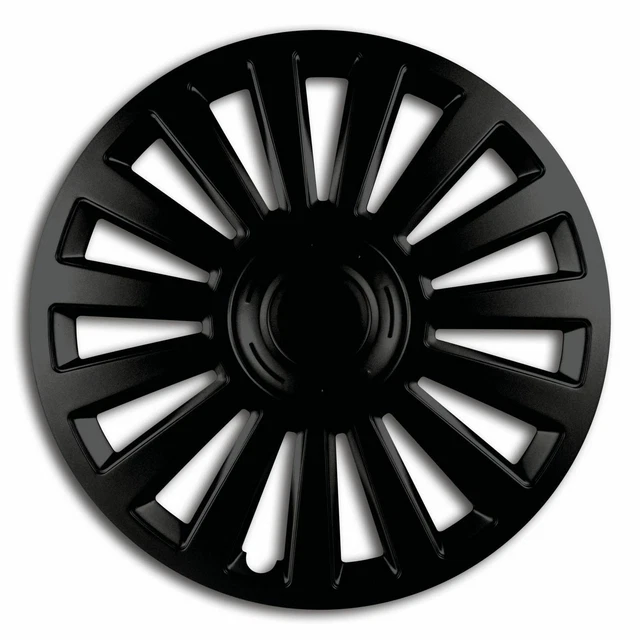 4 pcs SET 16"  WHEEL TRIMS COVERS BLACK HUB CAPS 16 INCH LUXURY