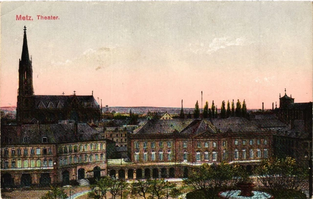CPA AK METZ Theater (454930)