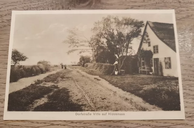 AK Hiddensee  Vitte  Dorfstrasse,  Nicht Gelaufen,  Etwa 1925 Erschienen