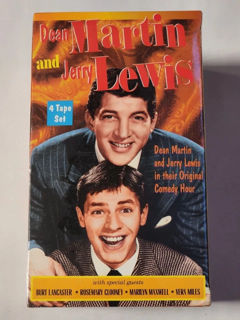 SEALED DEAN MARTIN & Jerry Lewis Colgate Comedy Hour Vhs 4-Tape Set ...