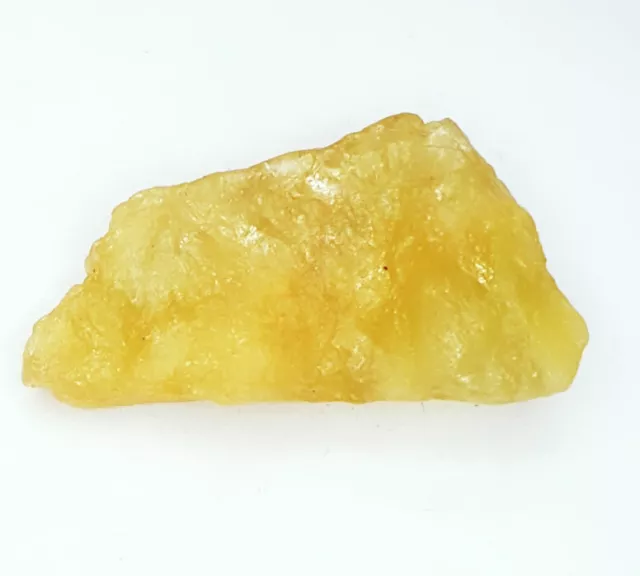 35.32 CT Desseré Pierre Précieuse non Traité Naturel Jaune Béryl Uncut Africain