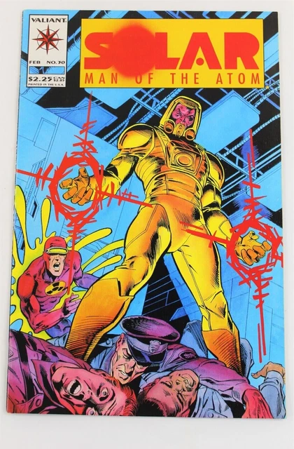 Valiant Comics, Feb No. 30 Solar, Man Of The Atom 