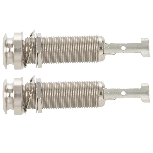 20 pezzi chitarra nemer endpin uscita presa nichel nastro bloccaggio ChroE5U6
