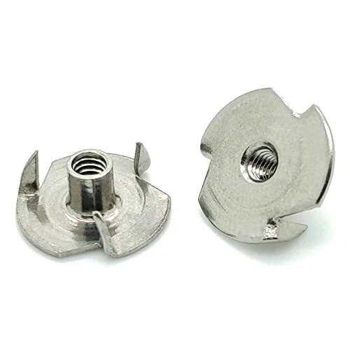 25 Qty 1024 X 9/32" Stainless Steel Three Prong Tee Nuts bcp102
