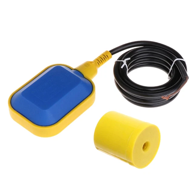 AUTOMATIC FLOAT SWITCH Sump Tank Liquid Fluid Water Level Controller 6m ...