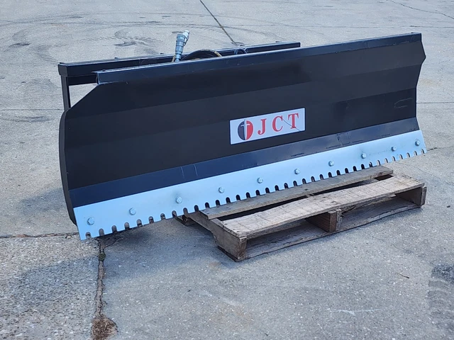 NEW 72" DOZER BLADE SKID STEER LOADER Attachment Kubota Bobcat 6 way-3 bolts