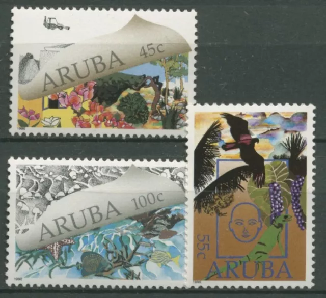 Aruba 1990 Mensch und Umwelt 70/72 postfrisch