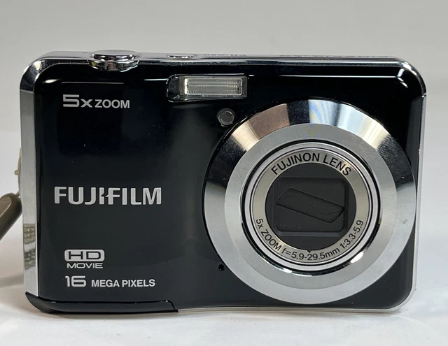 FUJIFILM FINEPIX AX550 5X Compact Digital Camera Black W